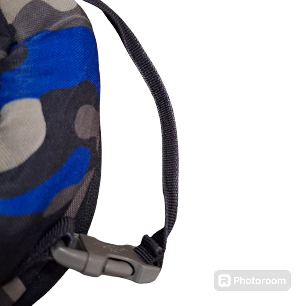 Lands End Classmate Medium Backpack & lunchbox Vibrant Sapphire Camo - Picture 9 of 15